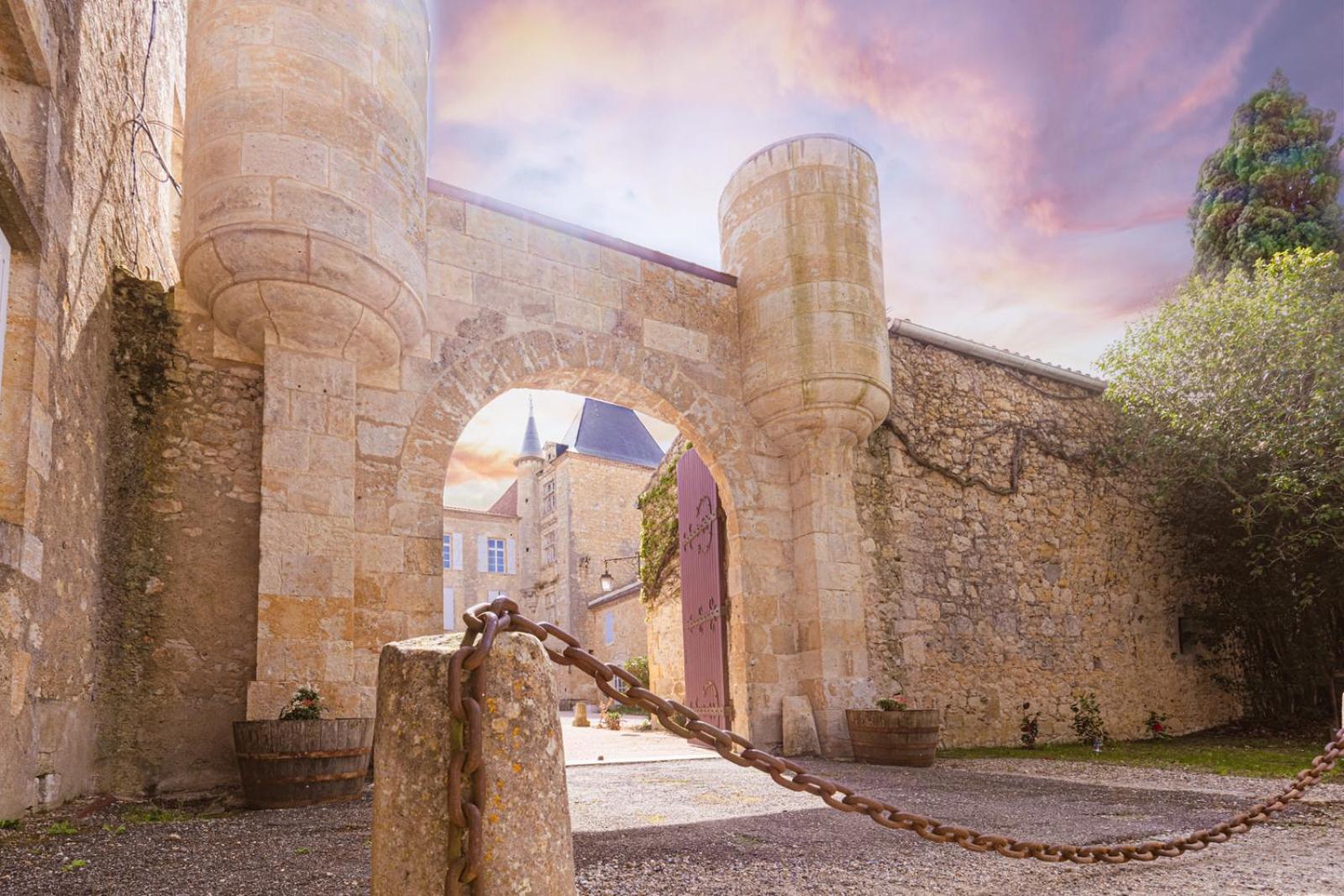 Chateau De Mons Armagnac Caussens Esterno foto